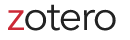 zotero logo | Uses Zotero to organize, annotate, cite, and share research.